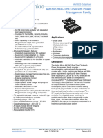 Artasie AM18X5 RTC Datasheet