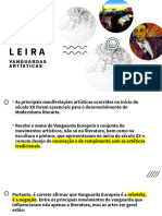 Vanguardas Modernistas 1 Cubismo e Futurismo