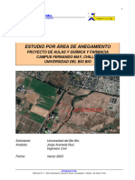 Estudio Por Area Anegamiento. Aulas y Esc. Química y Farmacia