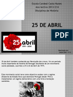 25 de Abril