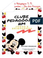 Livro Clube Pedagogico Dia Das Crianças Jogos e Brincadeiras