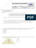 Matemática - Rec. Paralela - 7º - 2023