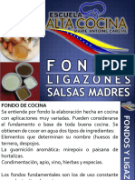 Fondos y Salsas Madres 2015