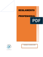 Reglamento Profesional de Alfa Asociados Contables