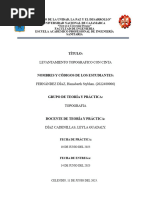 Informe de Levantamiento Topografico