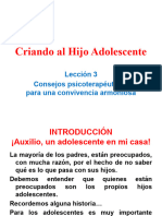 Psicología y Crianza Del Adolescente Cap 3