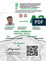 Licencia CDMX