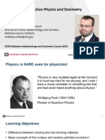 Principles Radiation Physics Dosimetry