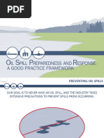 Oil Spill Preparedenss and Response A Good Practice Framework