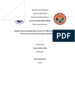 Baco National High School: Republic of The Philippines Region-IV MIMAROPA Division of Oriental Mindoro