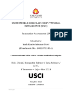 Yash 21BSDS12 Perdictive Analysis Report