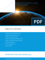 Ozone Layer Depletion by Ostwald