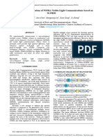 Experimental Demonstration of NOMA Visible Light Communications Based On SCFDM