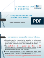 Aula 5 - Fundamentos Históricos e Filosóficos Do Direito