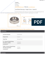 LM104949P TaperedRollerBearings SingleCones Imperial