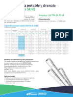 Ficha-T Tubería Agua y Drenajes N-2241