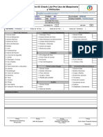 002 Check List Diario Maquinaria - Vehiculos