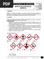 So-Si-01 Pro.-7.10 Manejo de Sustancias Quimicas Elcco 2022