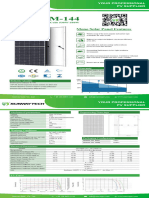 Monocrystalline 144 Cells 530W-550W: Warranty