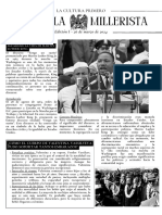 Documento A4 Portada Periódico Noticias Clásico Elegante Blanco y Negro