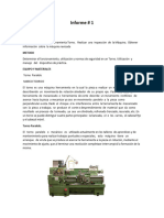 Informe 1 Tecnologia Mecanica 1 Lab