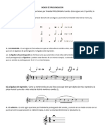 Signos de Prolongacion