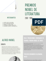 Premios Nobel de Literatura (1901 - 1910)