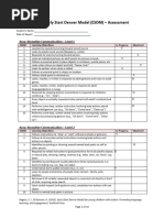 ESDM Assessment