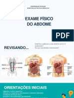 Exame Físico Do Abdome