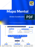 Direito Constitucional - Mapa Mental 41° Exame