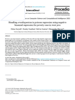 Handling Overdispersion in Poisson Regression Using Negative Binomial Regression For Poverty Case in West Java