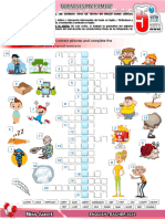 Ficha 2 - Semana 2 - What Is My Family - 5to Grado