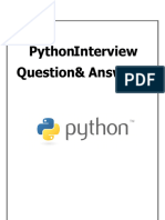 Python Interview Questions