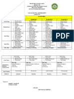 Kindergaretn Catch Up Friday Plan For March