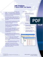 V4 Marine Radio Analyser Brochure