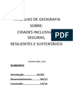 Anotações de Geografia