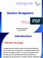 Gestion Budgetaire