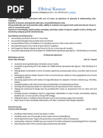 Resume - Dhiraj Kumar