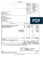 Tax Invoice: Output CGST 9% Output SGST 9% Round Off