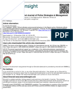 Ethical Attitudes and Prosocial Behaviour in The Nigeria Police-Moderator Effects