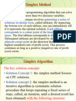 1 - Simplex Method