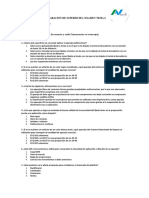 Preparación de Superficies: Examen Tema 6