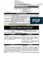 3º Ano - Organização Curricular 2024