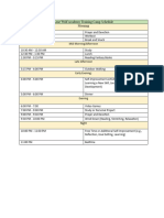 Lone Wolf Academy Training Camp Schedule