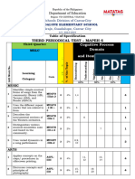 Third Periodical Test (MAPEH) 1