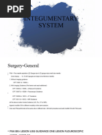 Integumentary System CPT