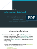 Introduction To: Information Retrieval