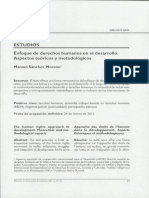 4sanchez, M. (2011) Enfoque de DDHH en El Desarrollo PDF