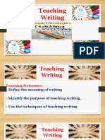 Unit 10 Teaching Writing