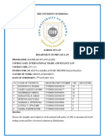 International Trade Notes